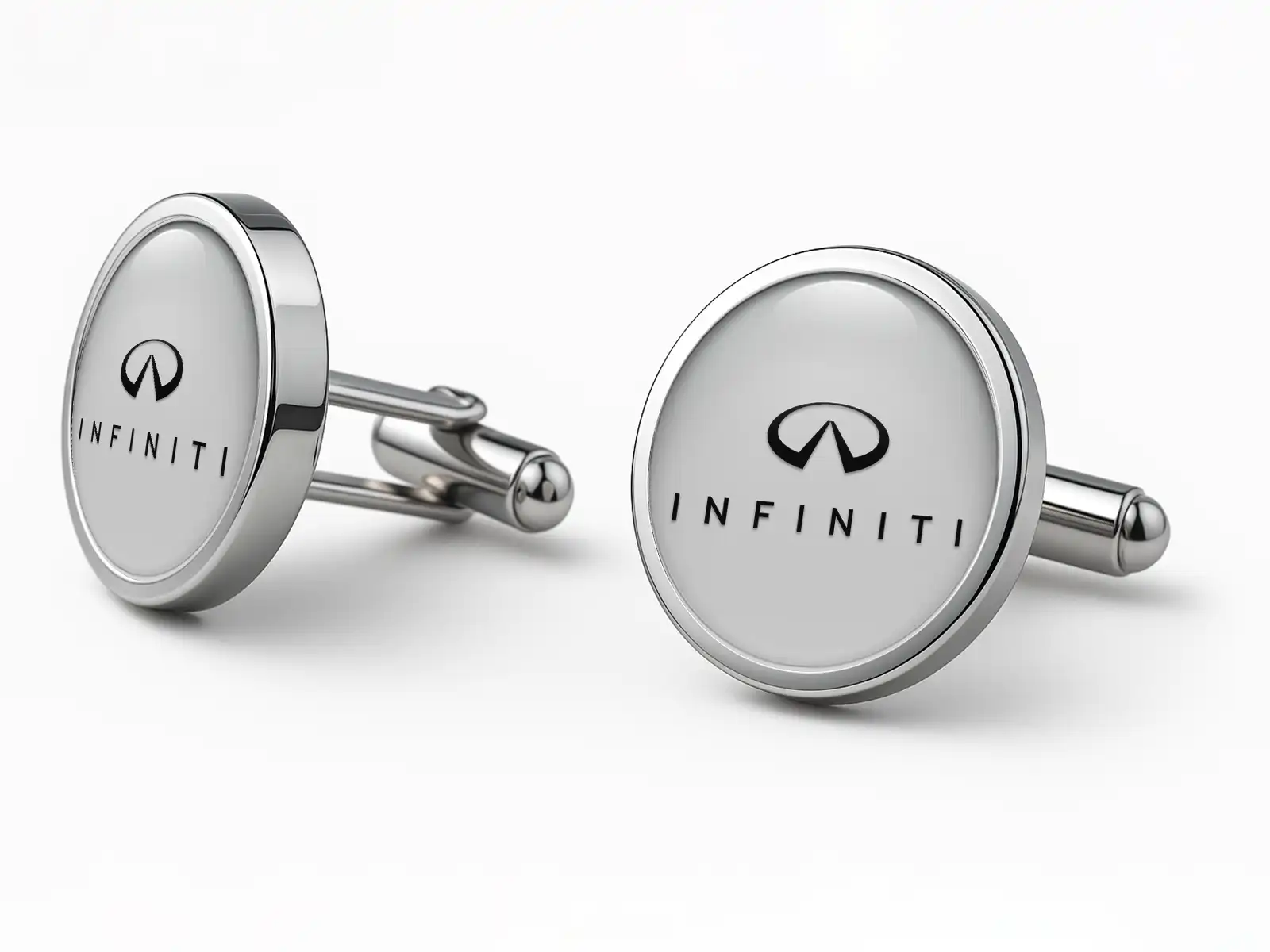 Infiniti Themed Cufflinks Durable High-Quality Minimal Racing
